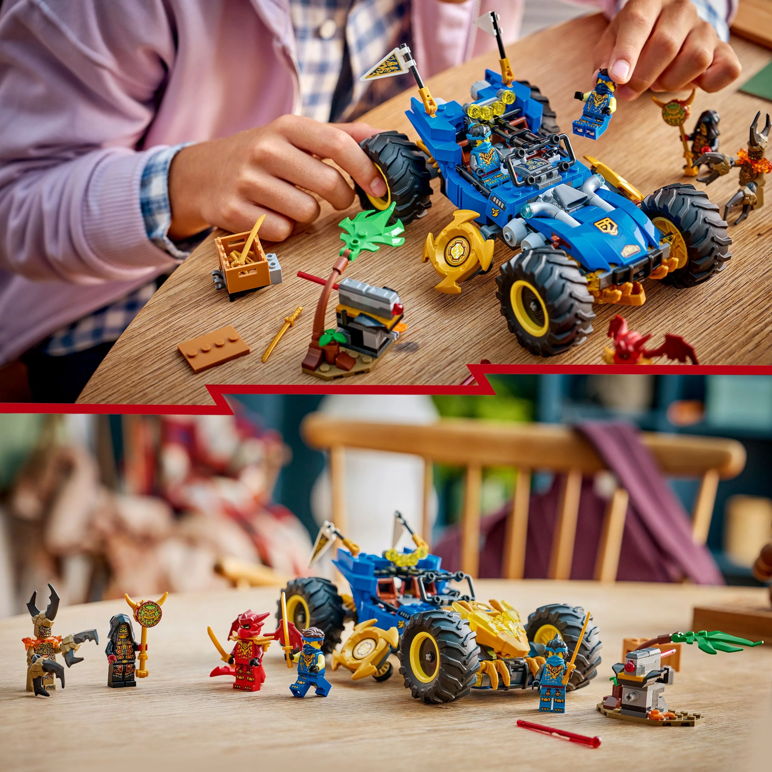 LEGO NINJAGO: Jays Transforming Car (71856) - Image 8