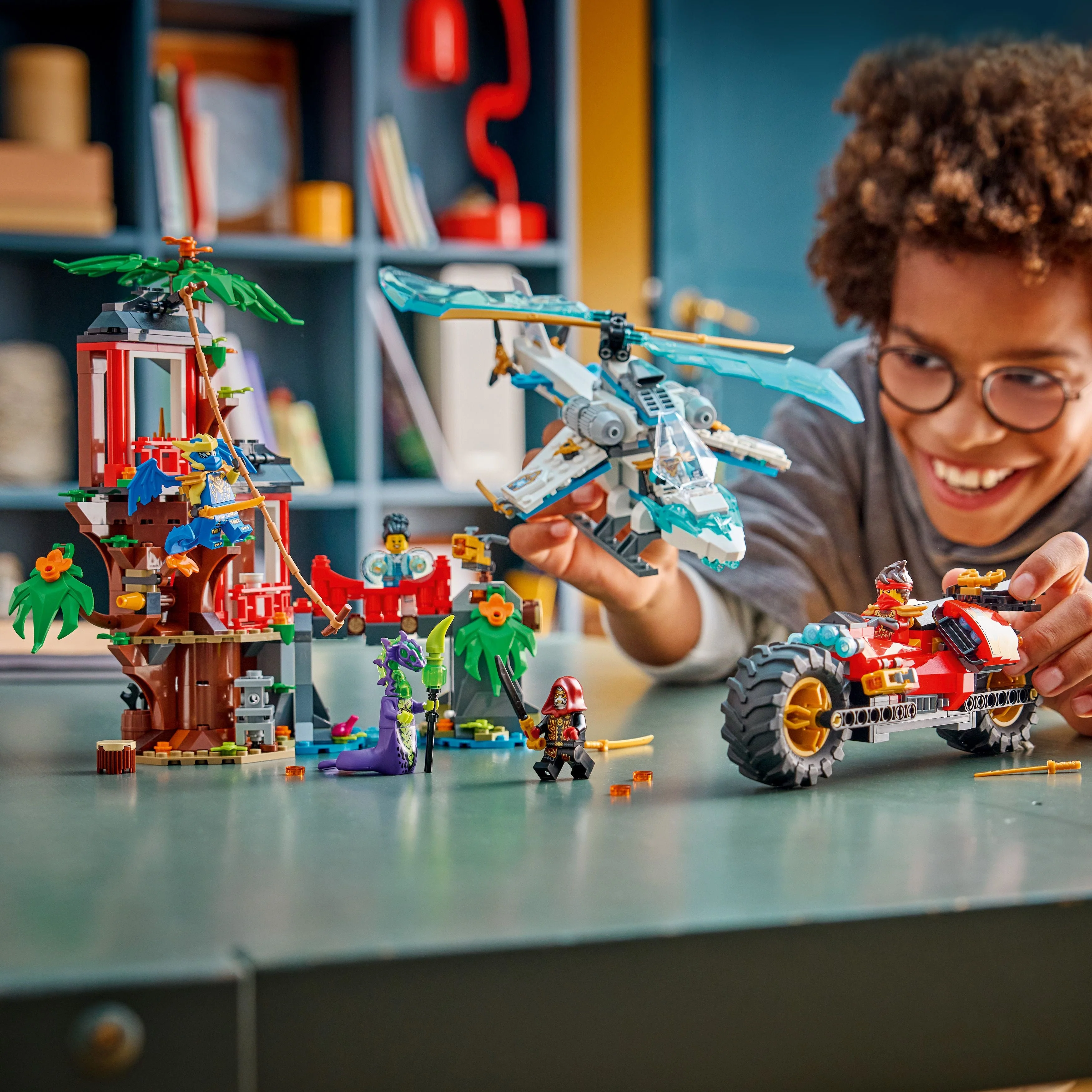 LEGO NINJAGO: Ninja Vehicle Tree House Battle (71857) - Image 5