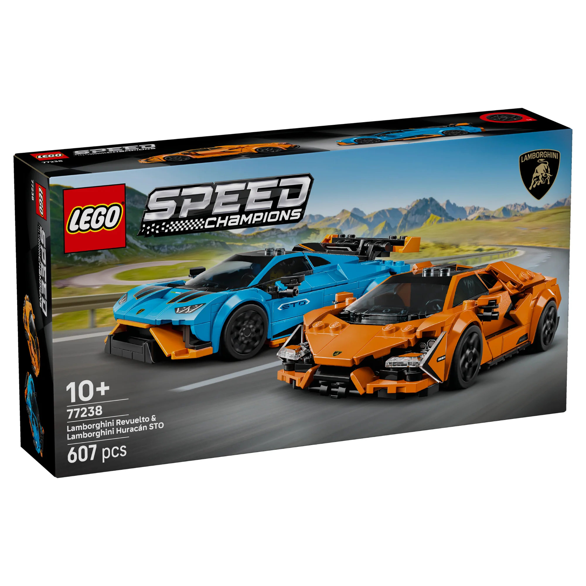 LEGO Speed Champions: Lamborghini Revuelto & Huracan STO (77238) - Image 2
