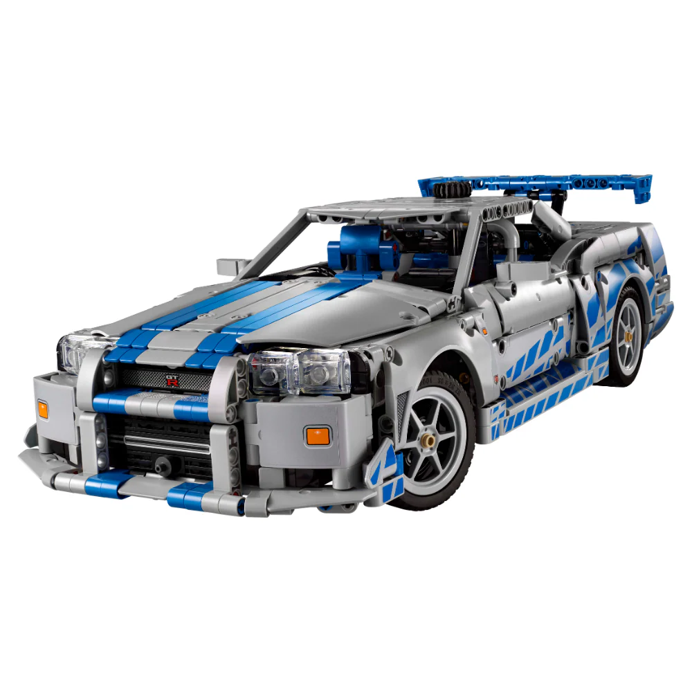 LEGO Technic: 2 Fast 2 Furious Nissan Skyline GT-R (R34) Car (42210) - Image 3