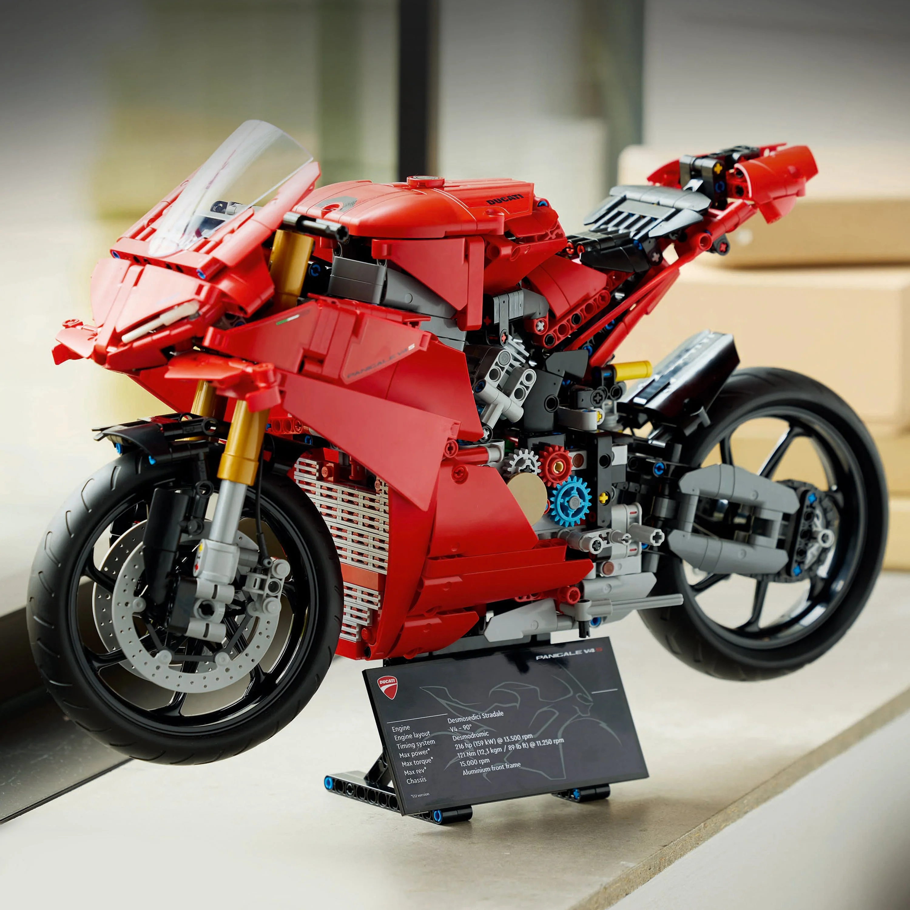 LEGO Technic: Ducati Panigale V4 S Motorcycle (42202) - Image 6