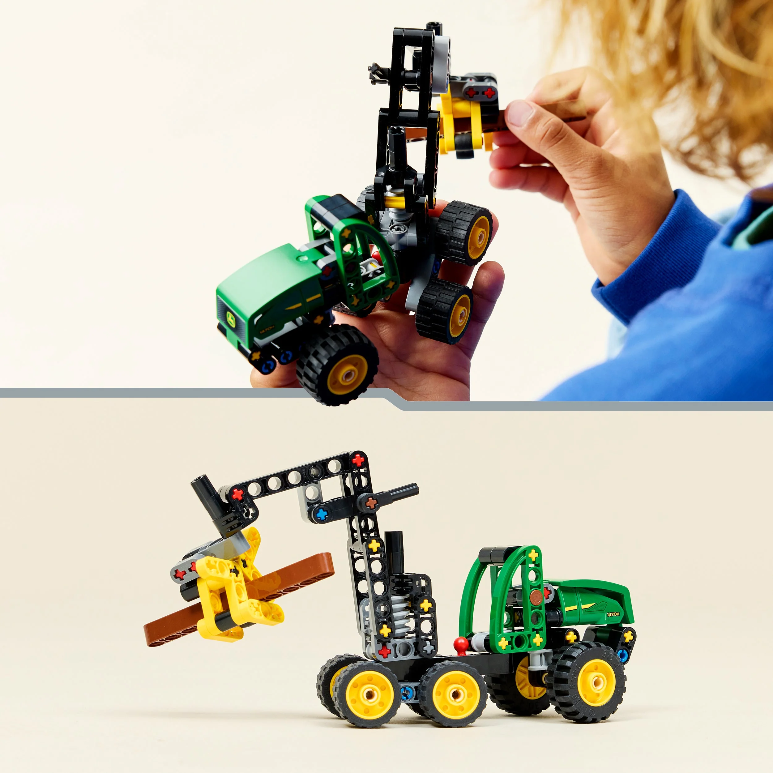 LEGO Technic: John Deere 1470H Wheeled Harvester (42218) - Image 8