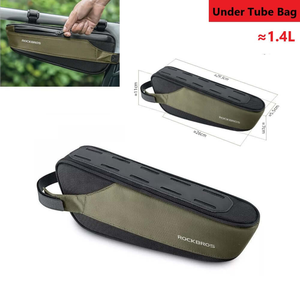 Ligtweight Bicycle Top / Under Tube Cycling Bike Frame Bag - Image 11