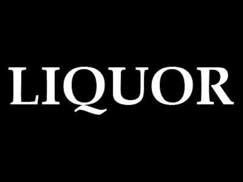 'LIQUOR' 3.4m Ground Drill/SET Commercial Feather Banner Flag - Image 2