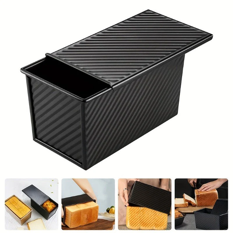 Loaf Pan with Lid Household Loaf Pan Baking Bread Pan Copper - Image 6