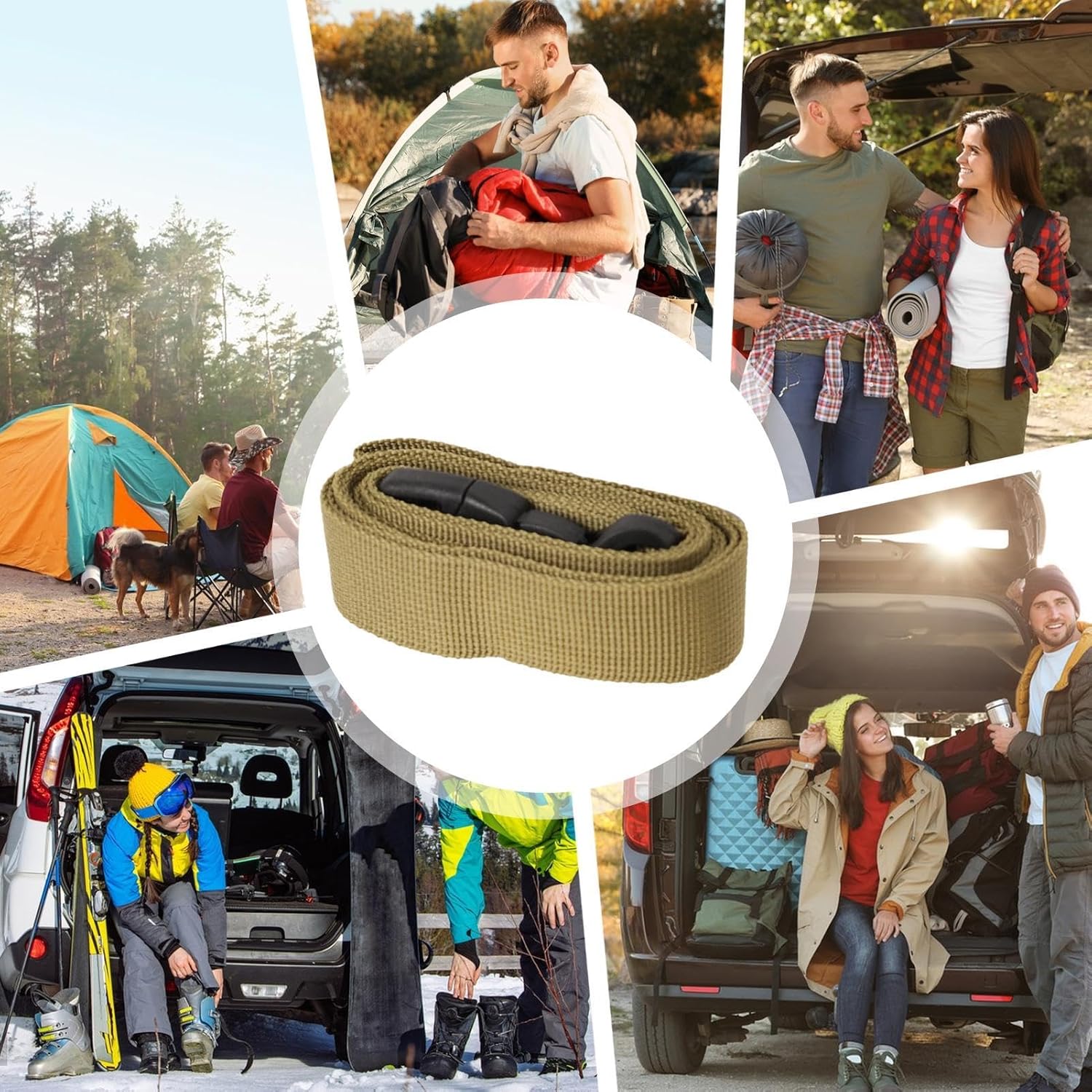 Luggage Straps – Adjustable Travel Packing Straps - Image 6
