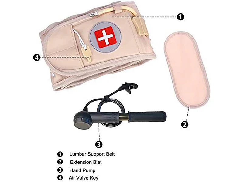 Lumbar Back Support Spinal Air Traction Belt Decompression Belt Lumbar Support for Lower Back Pain Relief - Image 5