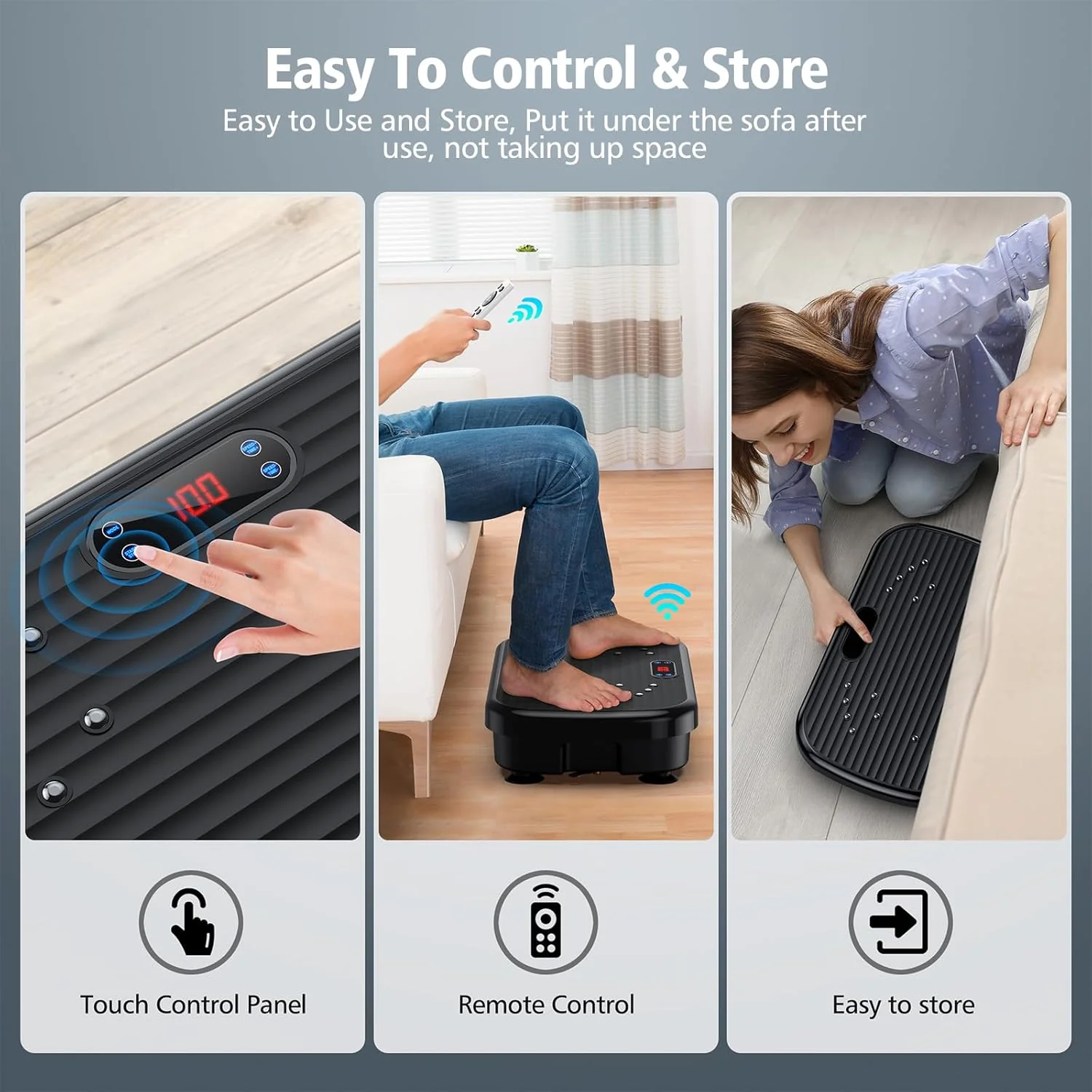 Vibration Plate Lymphatic Drainage Machine for Weight Loss - Image 8