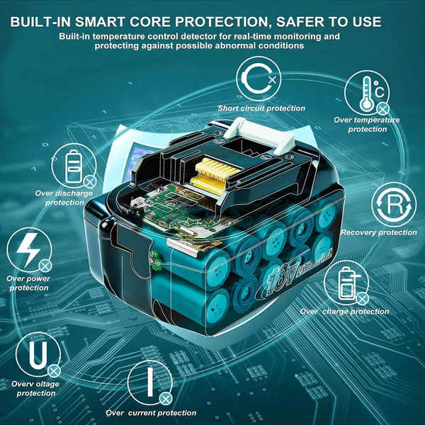 Makita Battery 18V 8AH Replacement Battery for Makita - Image 3