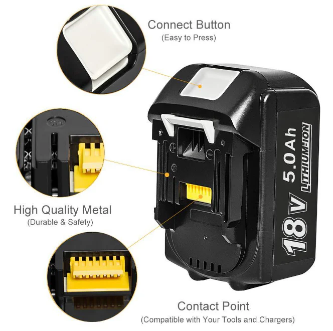 Makita Battery For Makita 18V - Image 3