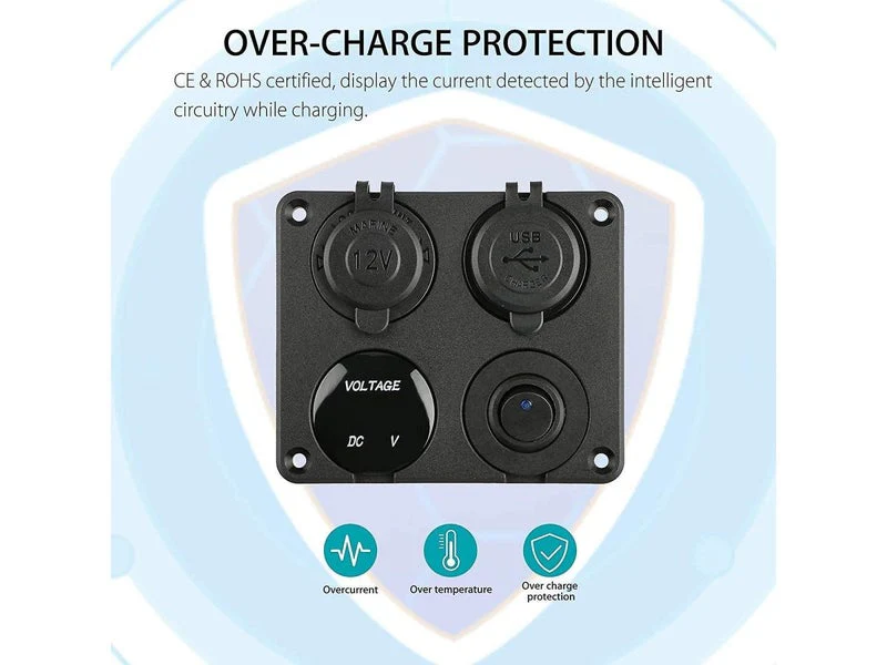 Marine Boat Rocker Switch Panel 12V - Image 12