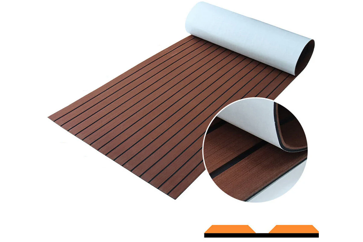Marine Carpet Teak Boat Flooring Mat EVA - Image 2