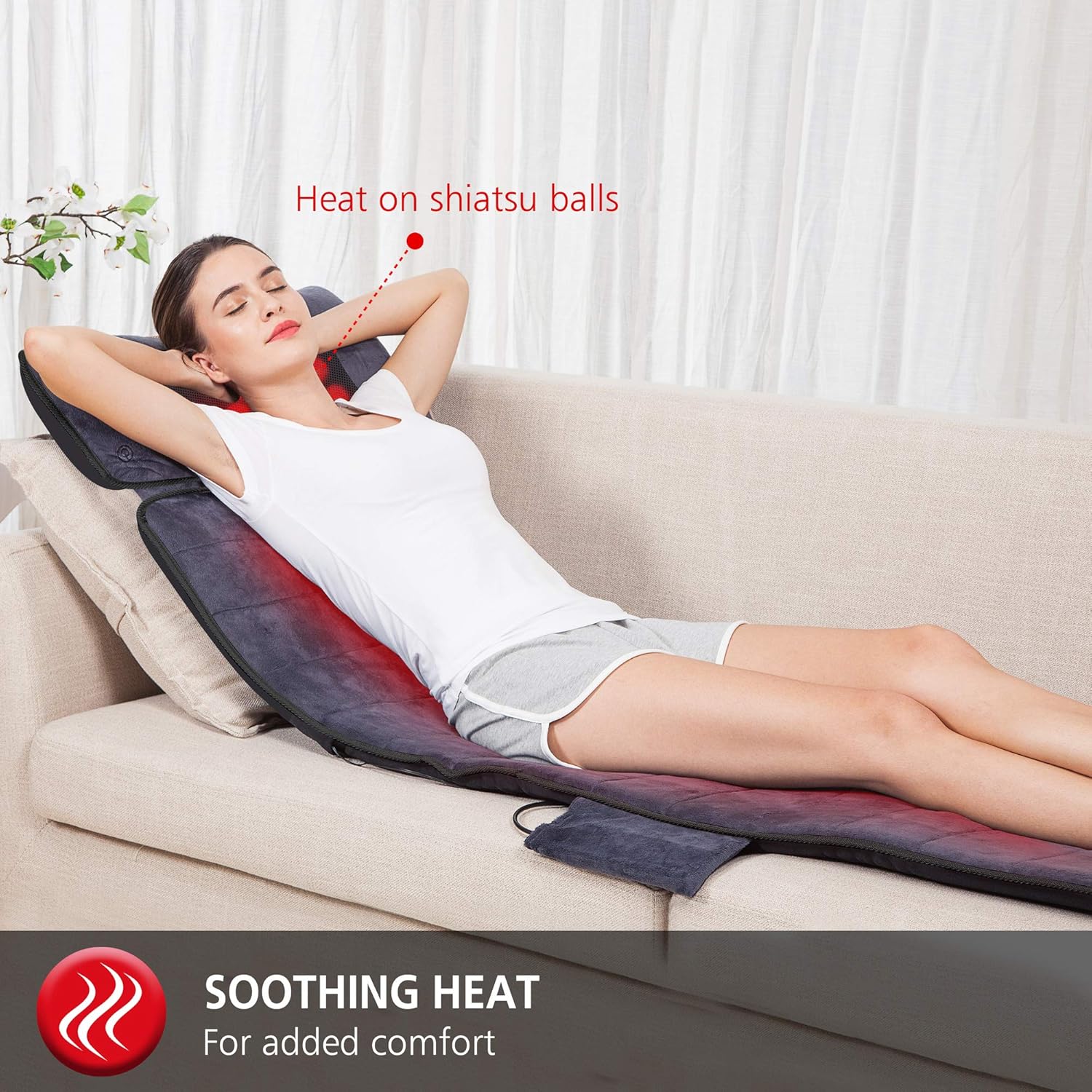 Massage Mattress Full Body Massage Mat heated - Image 12
