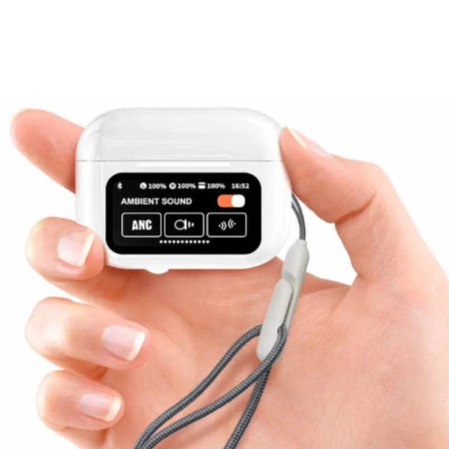 Maxguard Wireless Earphones with LED Colour Touchscreen