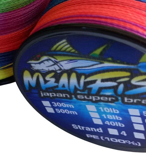 Mean Fish Super 8 strand Fishing Braid 100 Metre Rolls - Image 2
