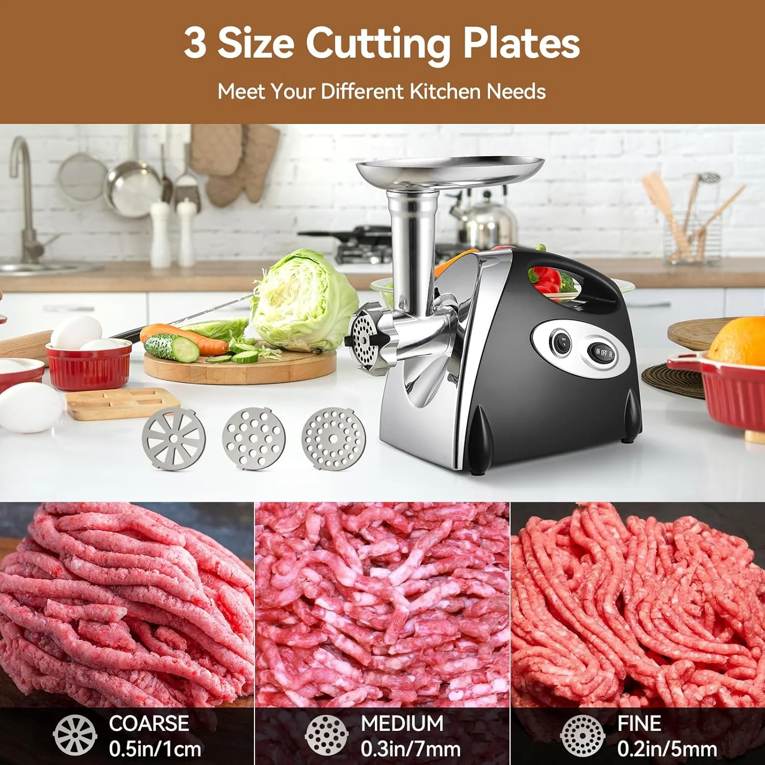 Meat Grinder Mincer Sausage Maker - Image 9