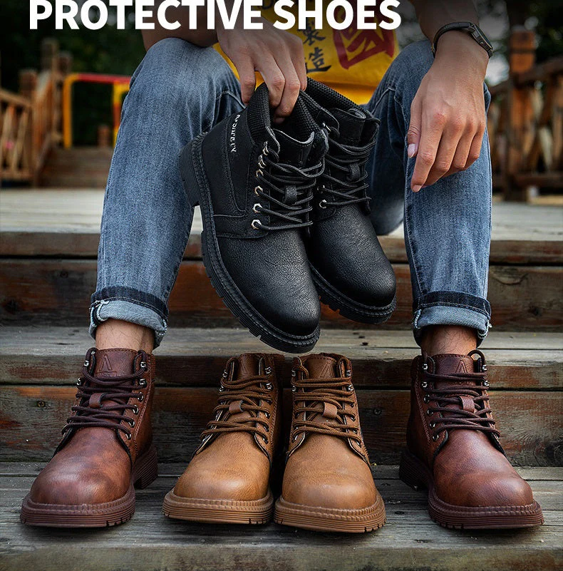 Men's Steel Toe Cap Work Shoes Safety Industrial Puncture Proof Construction 9-14 - Image 4
