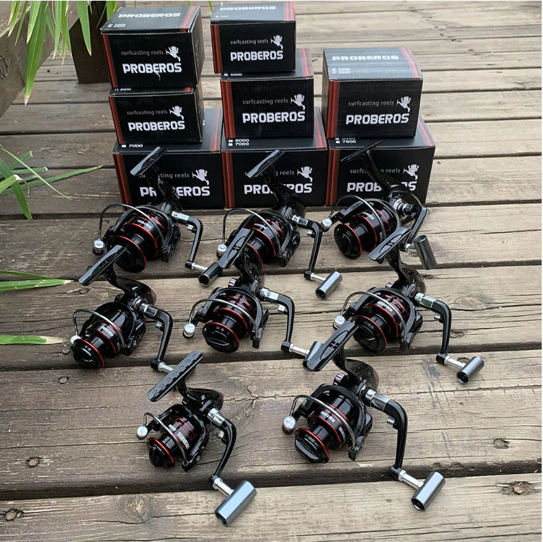 Metal Spinning Fishing Reel Left/Right Retrieve 5.2:1 12 Ball Bearings - Image 8
