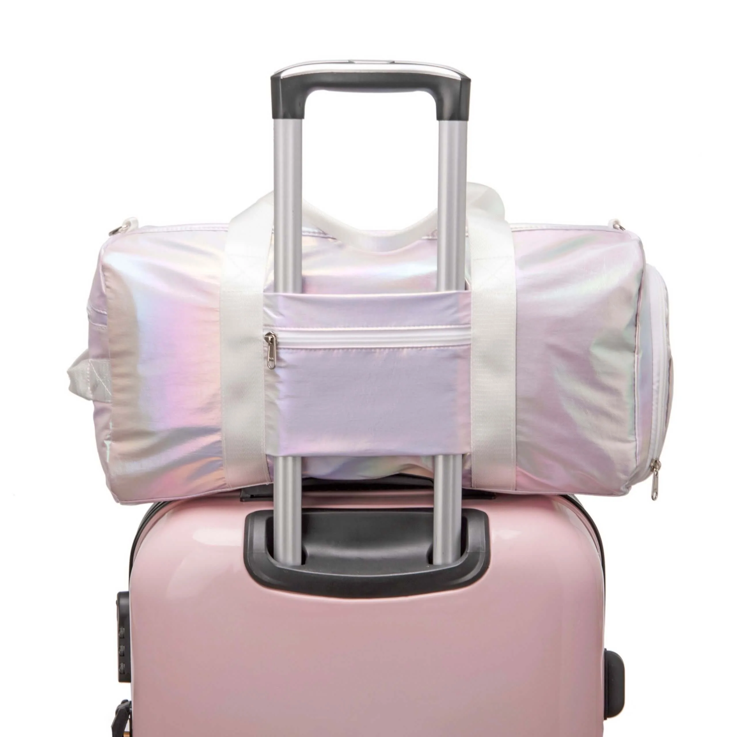 Metallic Duffle Bag & Gym Bag - Image 5