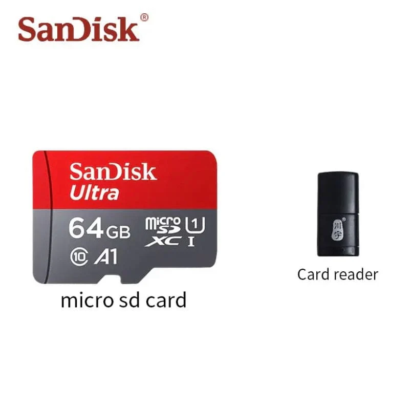 Micro SD Memory Card (64GB) & Adapter - SanDisk - Image 3
