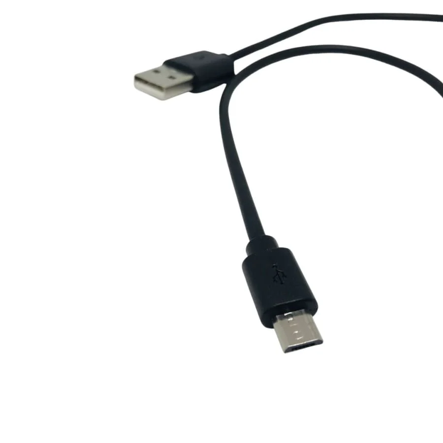 Micro USB Cable - 50cm (Black) - Image 2
