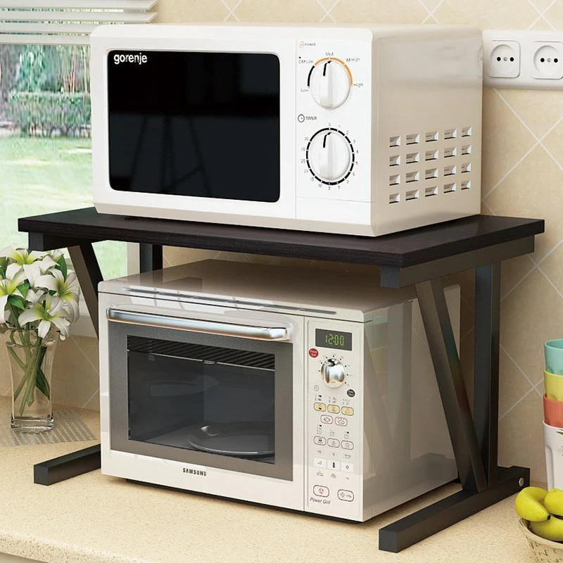 Microwave Kitchen Shelf Rack - Image 3