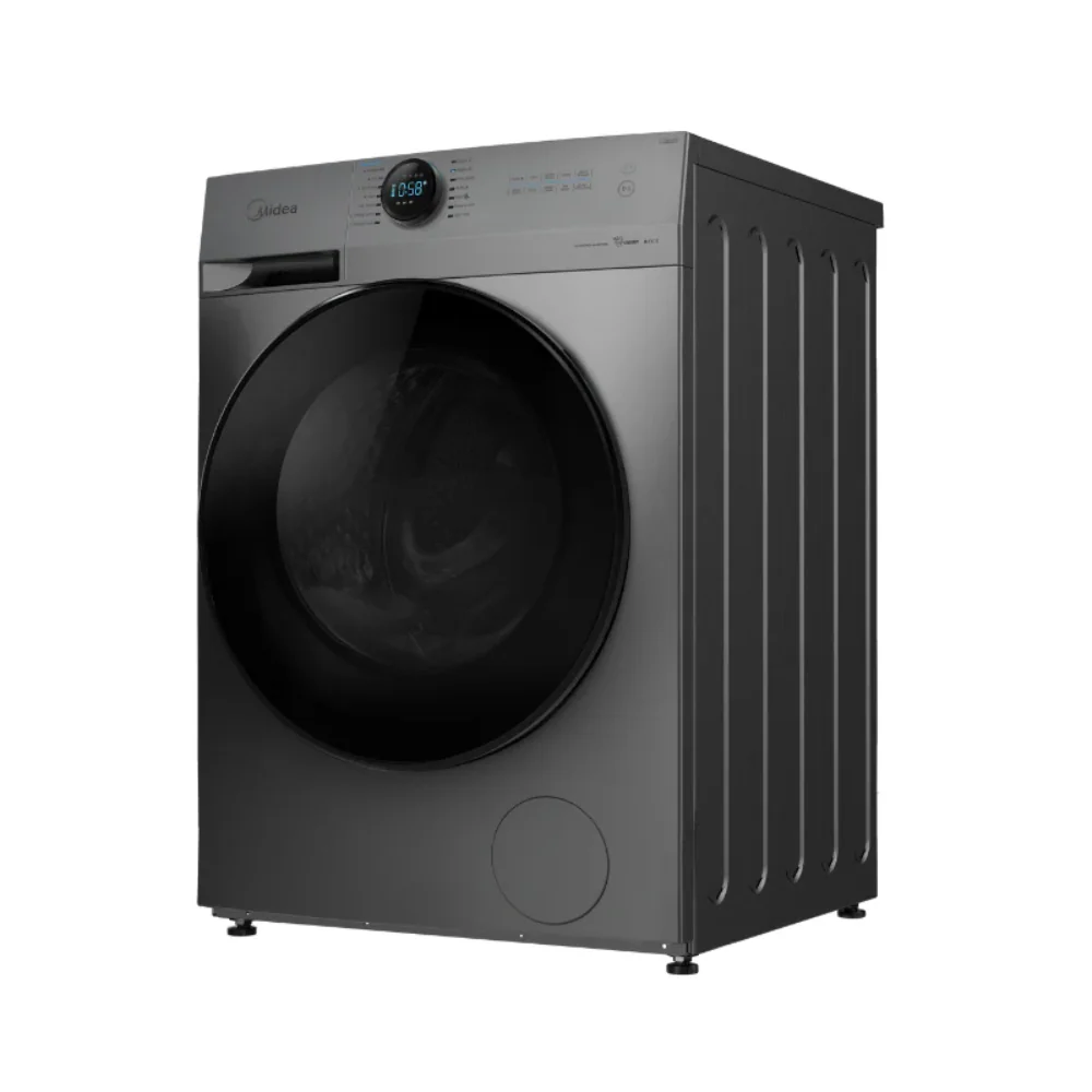 Midea 9KG Steam Wash Front Load Washing Machine with Wi-Fi - Titanium - Image 2