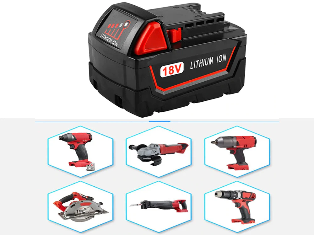 Milwaukee M18 Battery Replacement 4000mAh 18V - Image 5