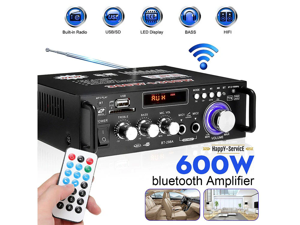 Mini Bluetooth Audio Amplifier Receiver - Image 12