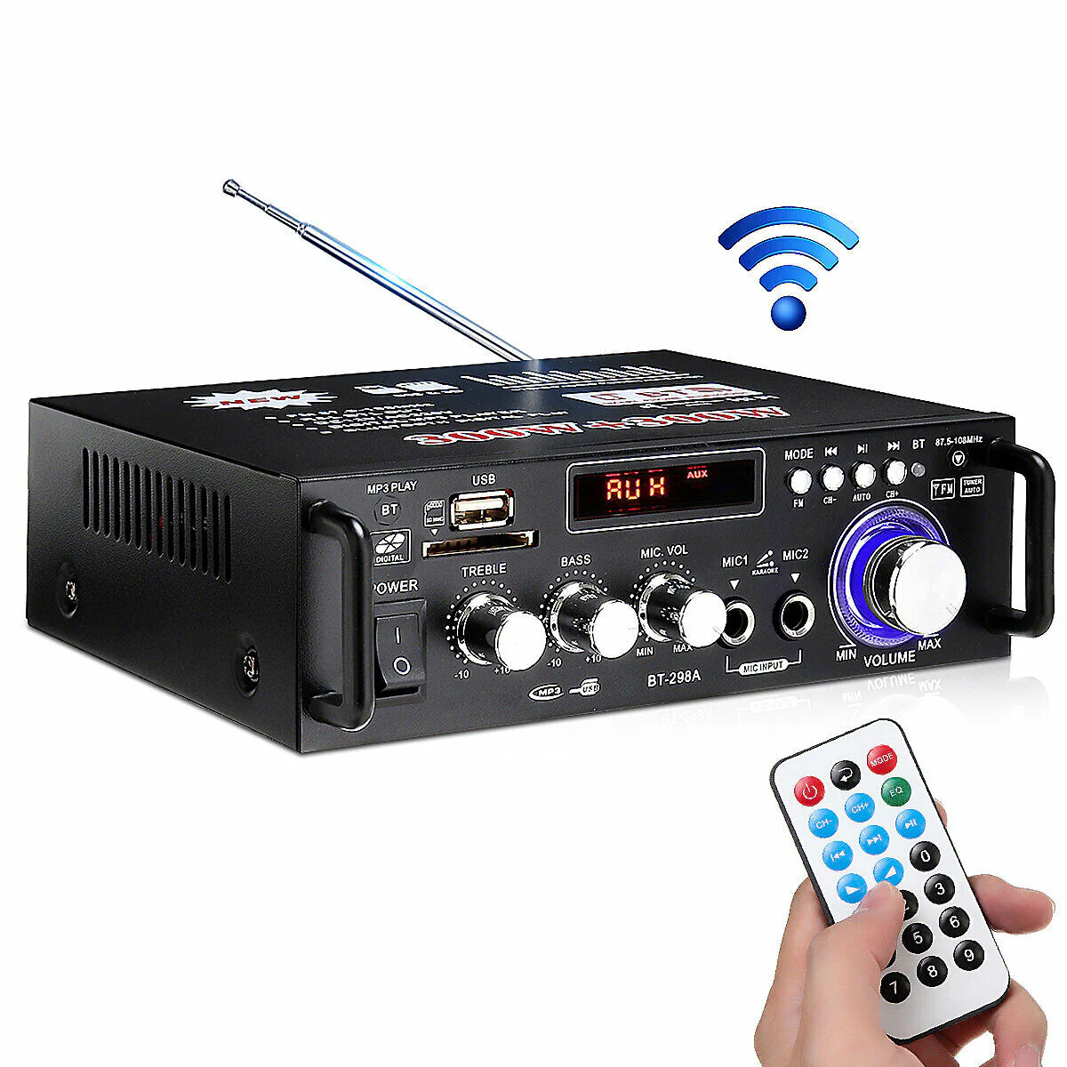 Mini Bluetooth Audio Amplifier Receiver - Image 3