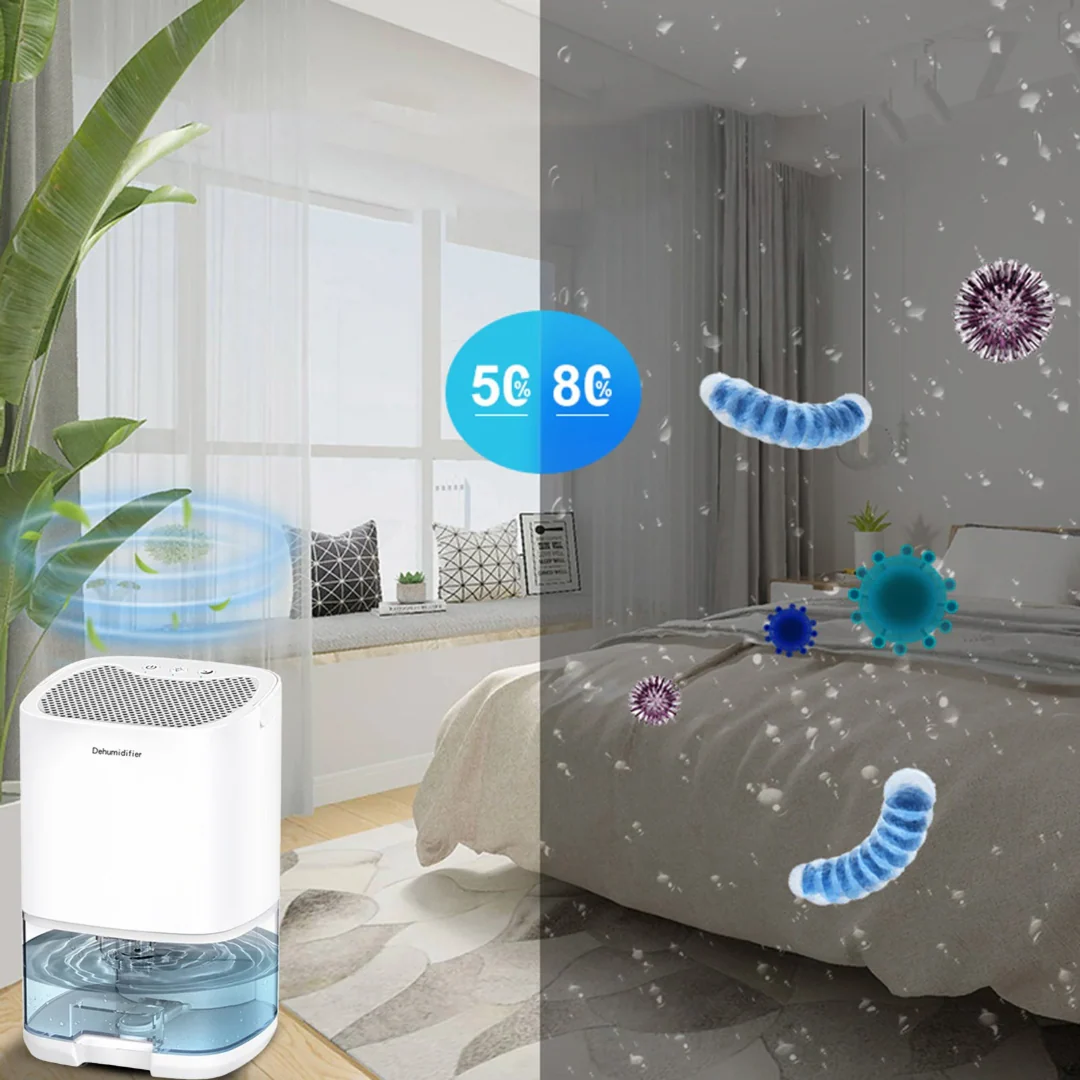 Mini Dehumidifier 1000mL Portable - Image 11