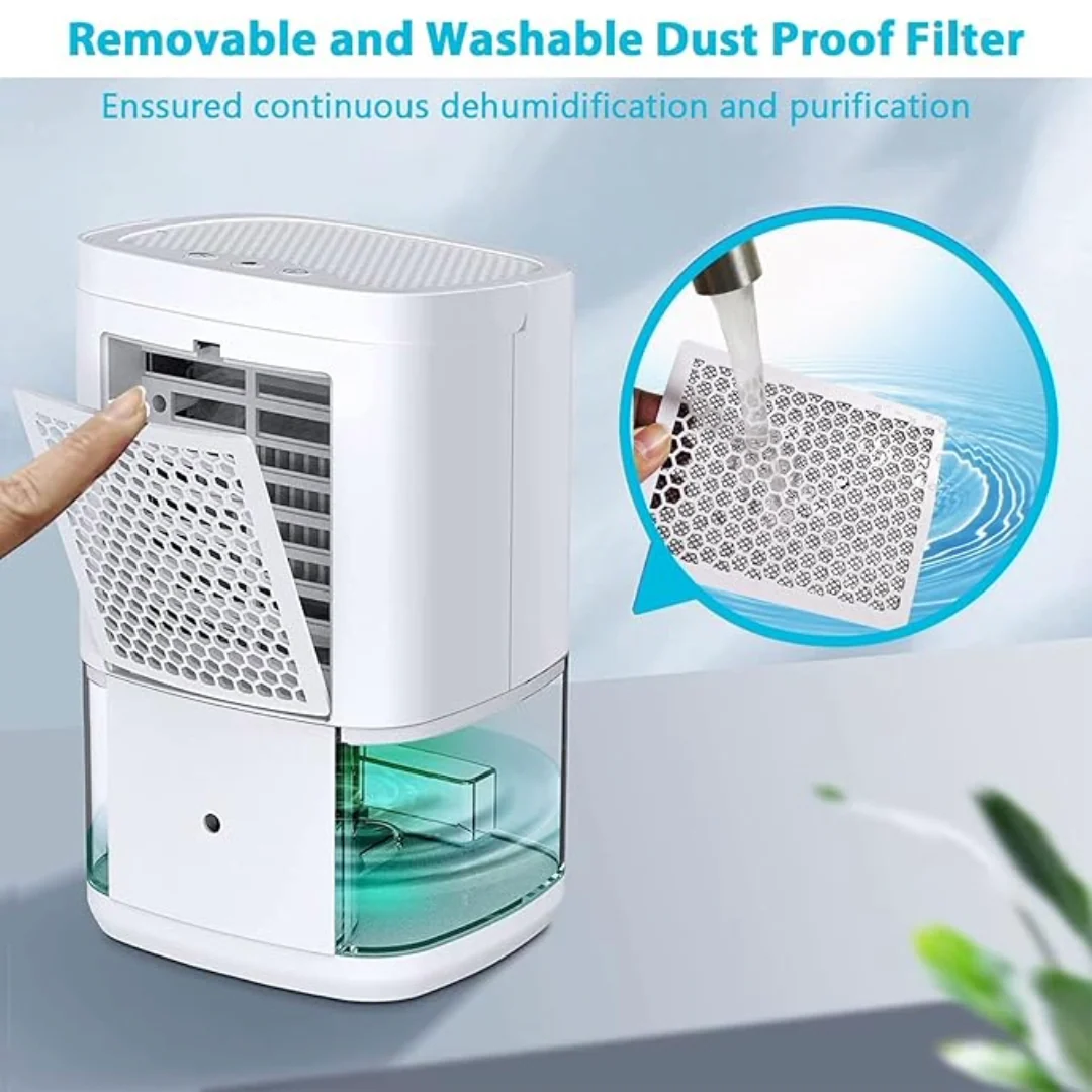 Mini Dehumidifier 1000mL Portable - Image 8