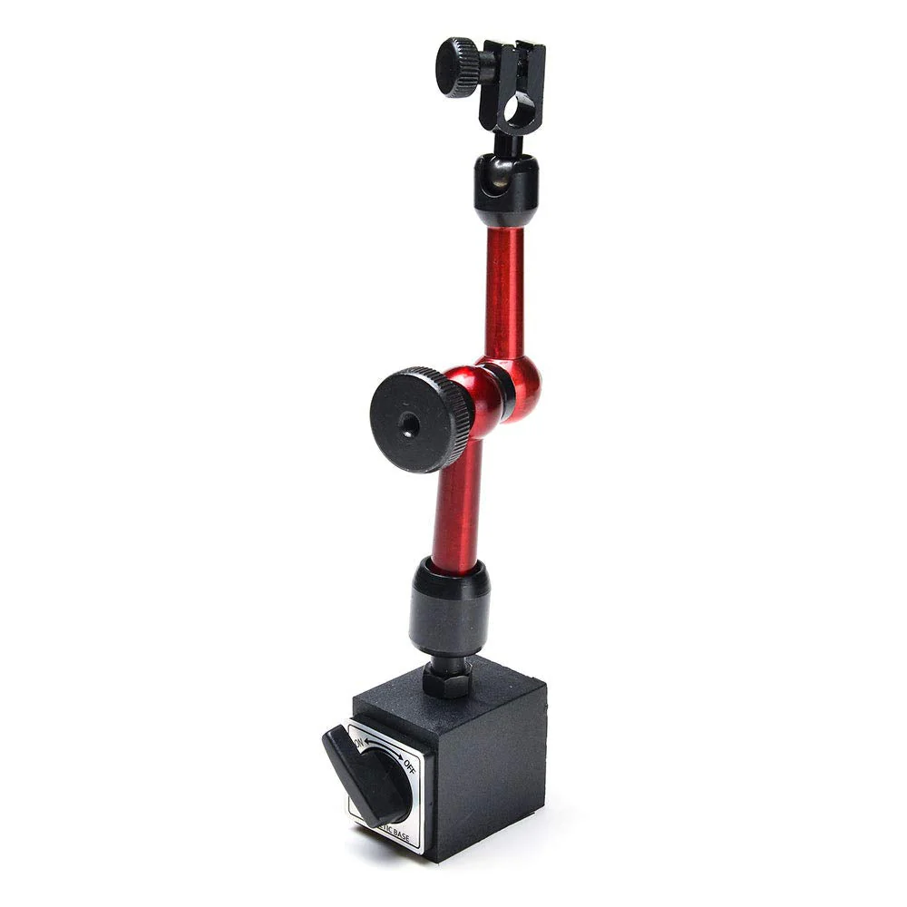 Mini Flexible Magnetic Base Holder Stand Tool For Dial Indicator - Image 7