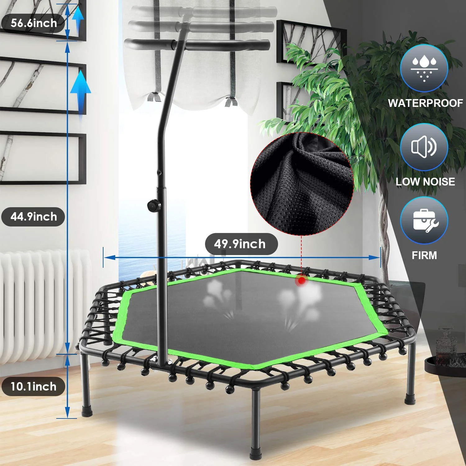 Mini Trampoline Rebounder - Image 6