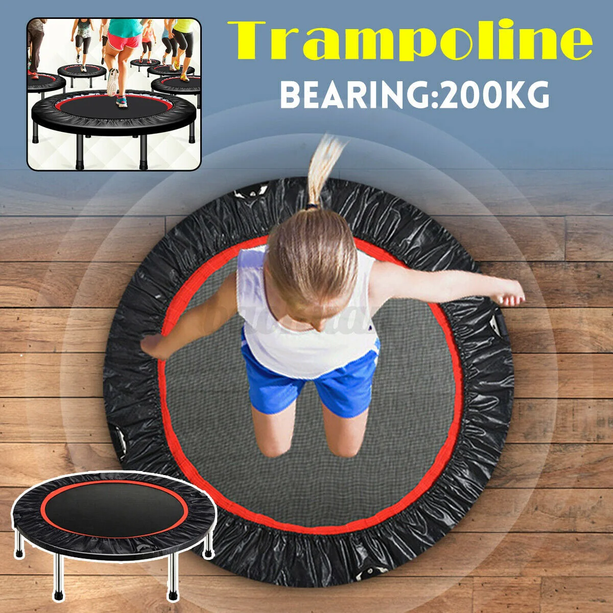 Mini Trampoline Rebounder - Image 6