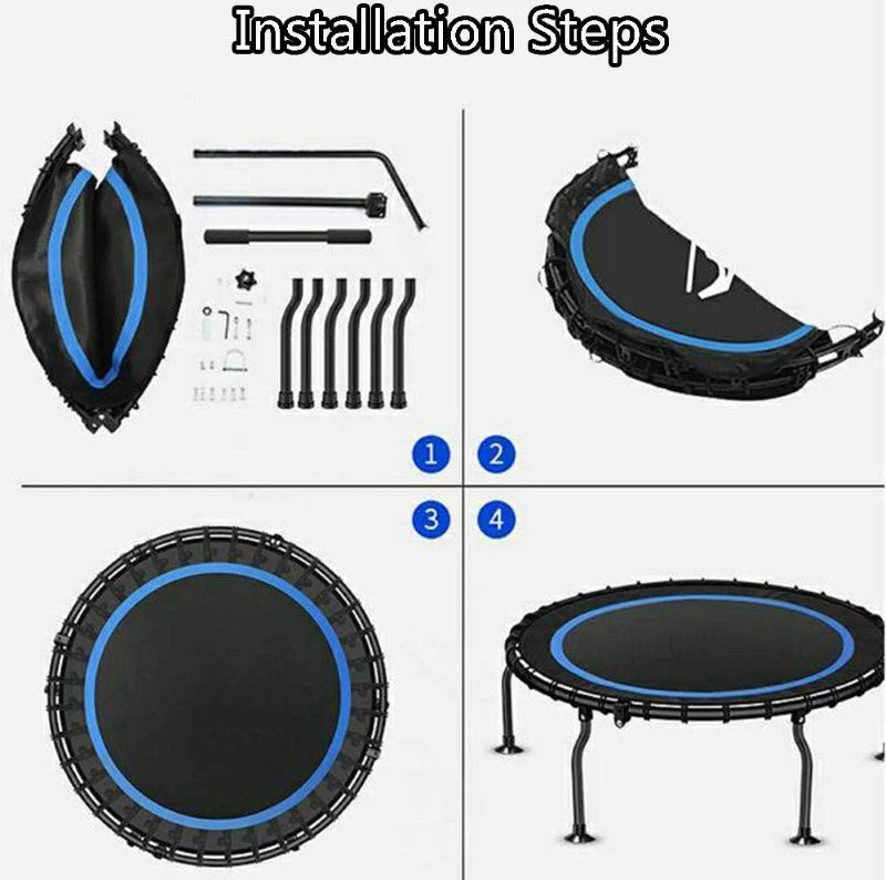 Rebounder Mini Trampoline - Image 5