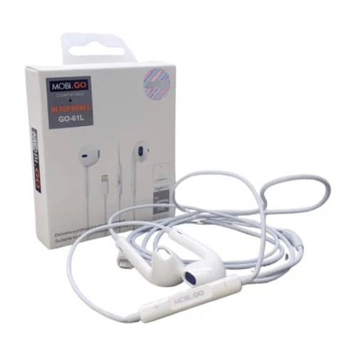 Mobigo GO-61L Earphones (extra bass) (Lightning Jack) - Image 3