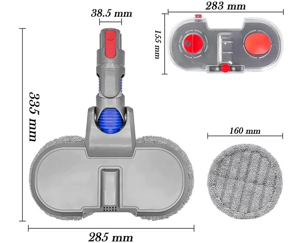 Mopping & Vac attachment for Dyson V7, V8, V10, V11, V15 & Gen5detect & Outsize - Image 3