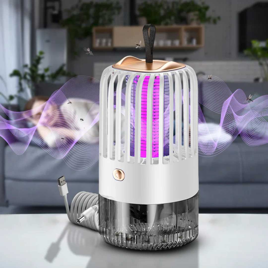 Mosquito Zapper Bug Zapper Mosquito Repellent (White) - Image 3