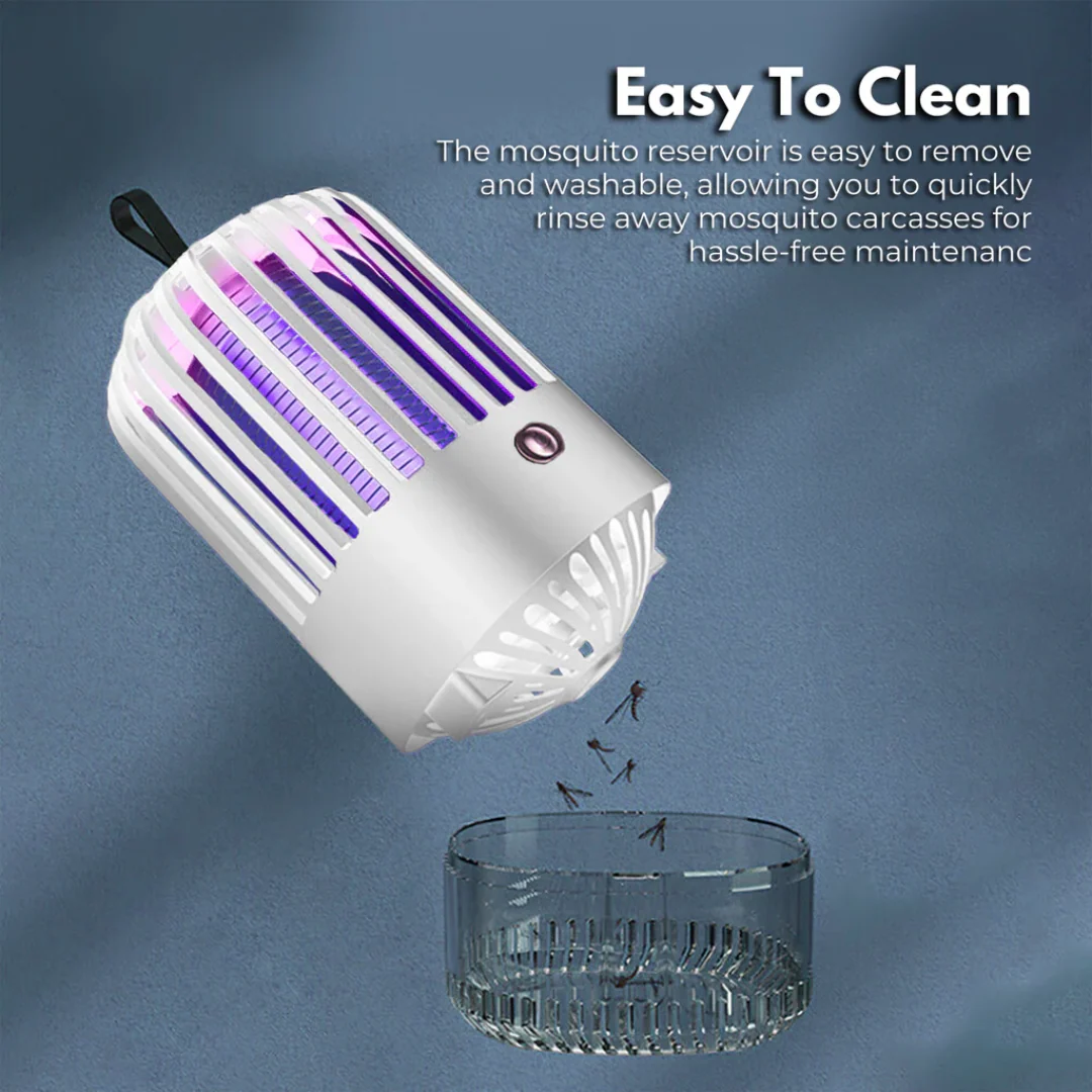 Mosquito Zapper Bug Zapper Mosquito Repellent (White) - Image 6