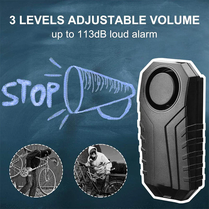 Motorcycle Bike Security Alarm Wireless - Waterproof - Image 6