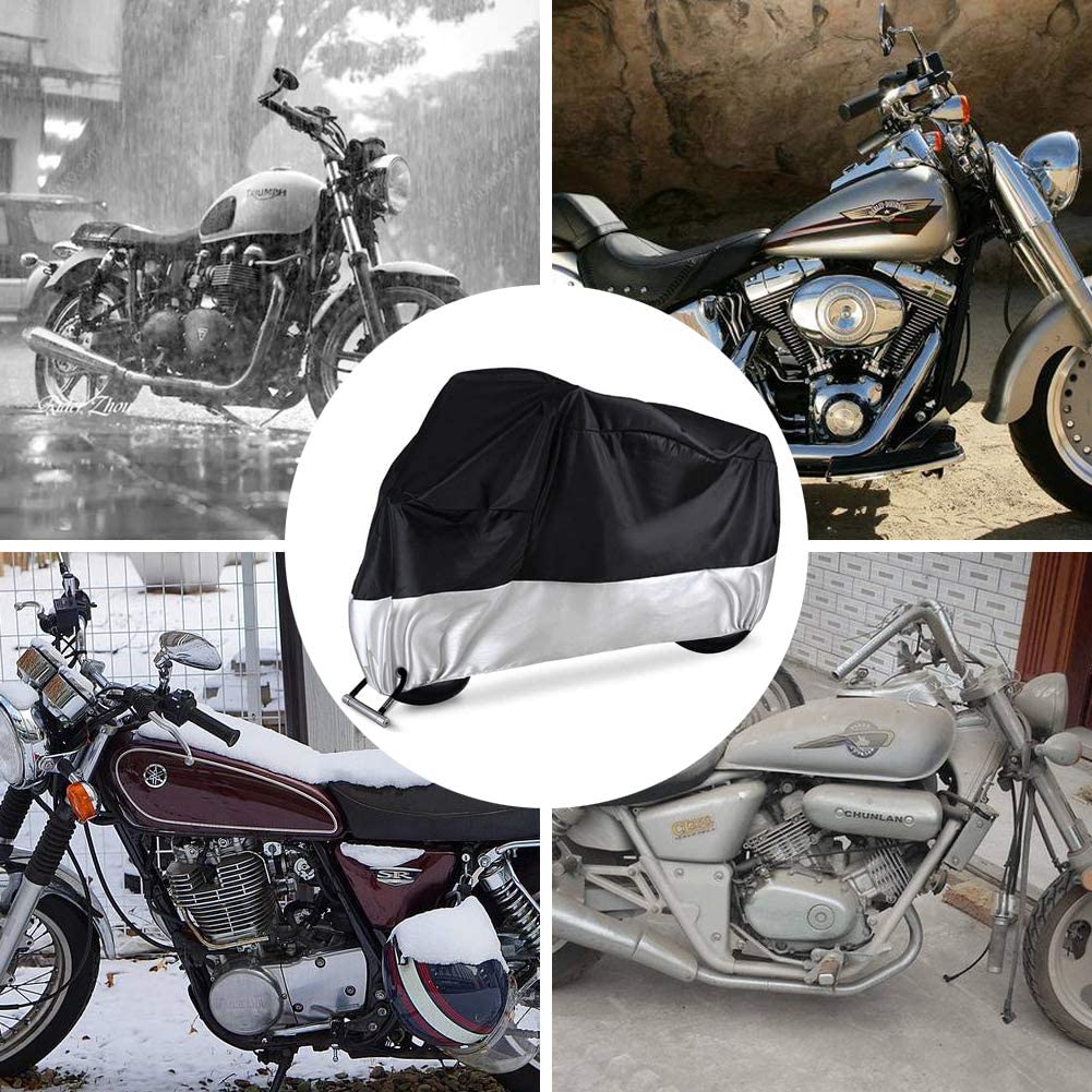 Motorcycle Cover,Motorbike Cover 2XL - Image 11