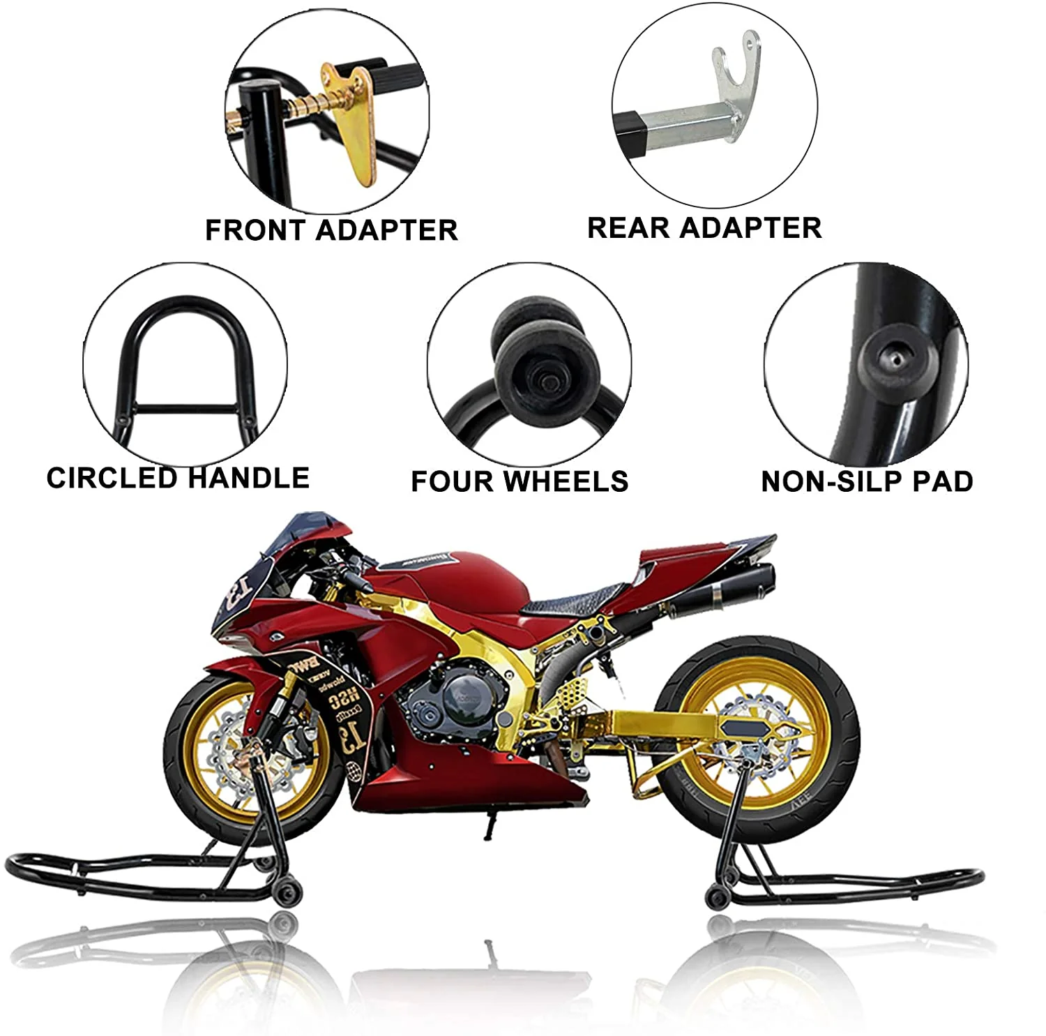 Motorcycle Lift Stand Motorbike Stand - Image 5