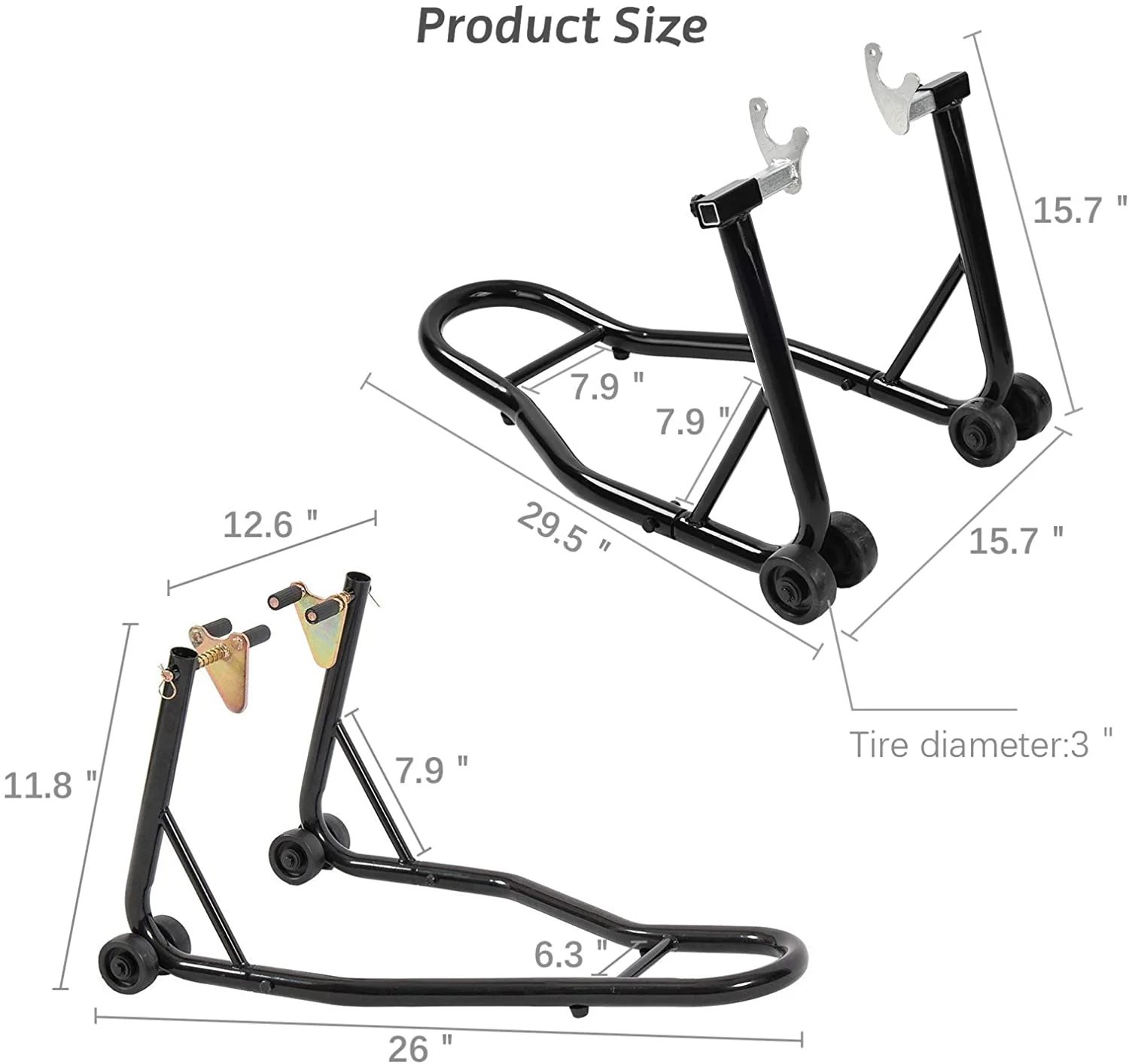 Motorcycle Lift Stand Motorbike Stand - Image 7