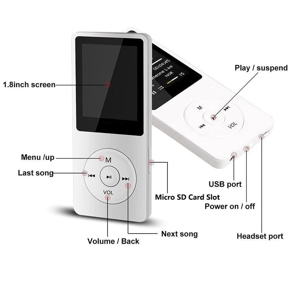 Mp3 Music Players Portable Mp3 Player 8GB - Image 6