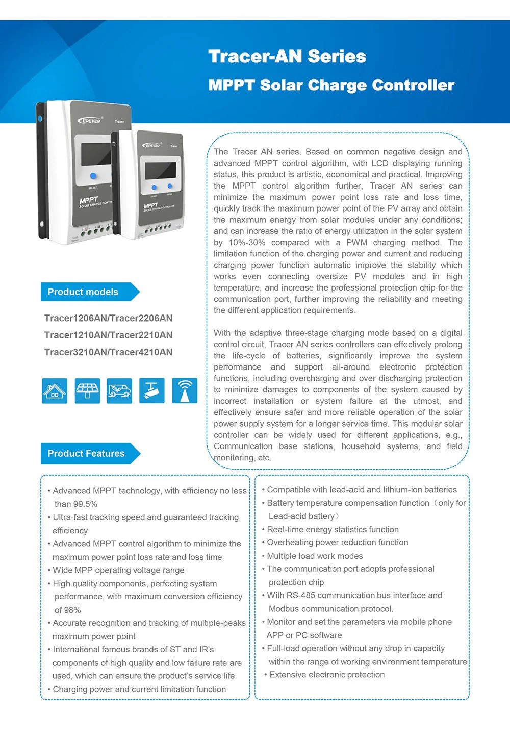 MPPT Solar Controller 20A - Image 11