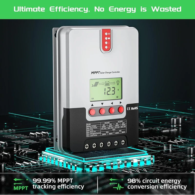 MPPT Solar Controller 30A - Image 2