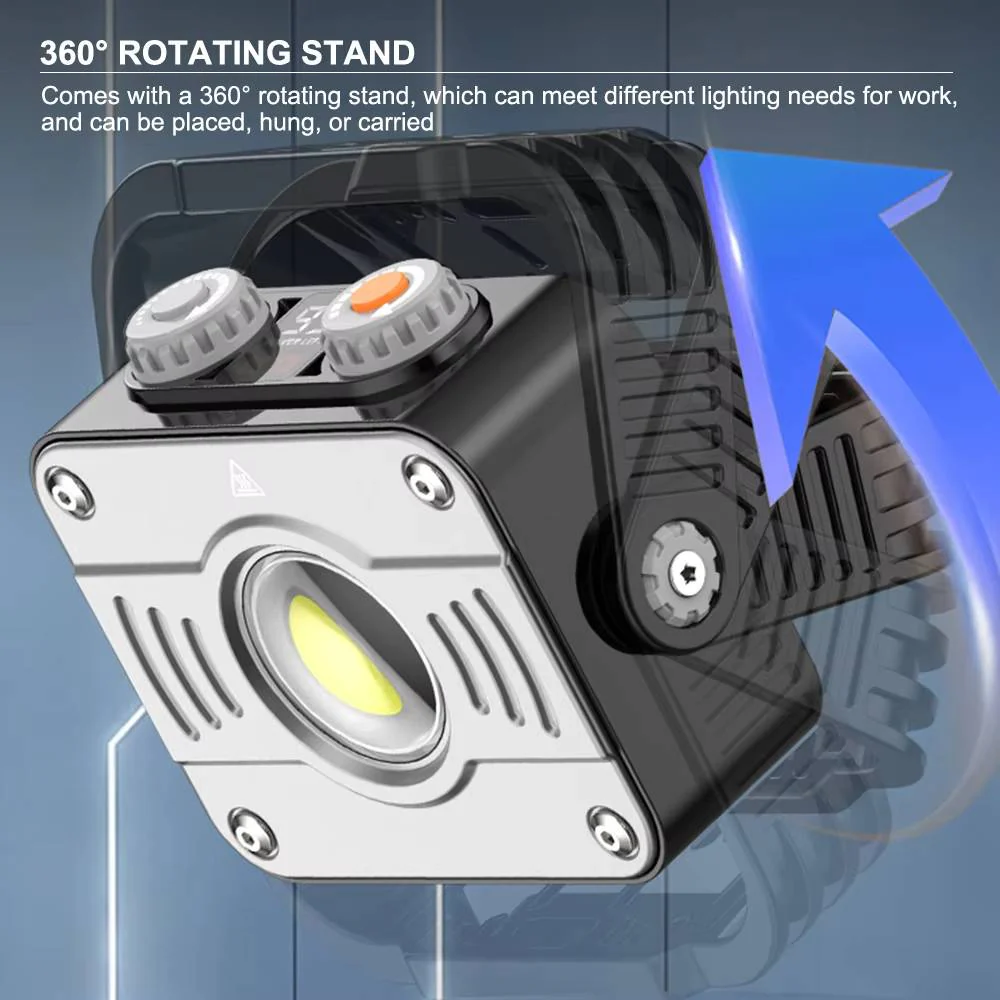 Multi-Functional COB LED Floodlight Camping Light Lantern - Image 4