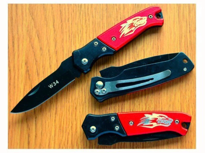 Multi Purpose Folding Knife Red or Blue - Image 4