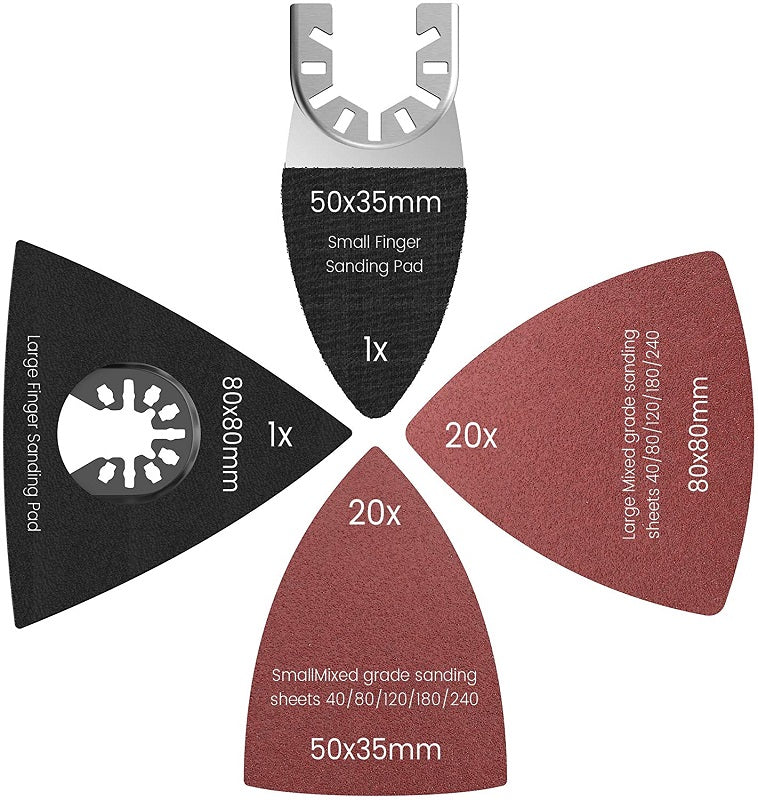 Multi Tool Oscillating Saw Blades 68PCS - Image 9